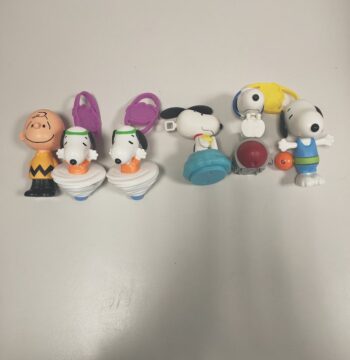 Lotto Figure Snoopy e Charlie Brown 2018