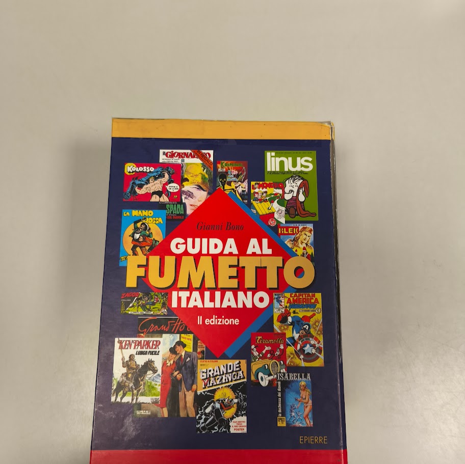 Box libri Guida al fumetto italiano Gianni Bono