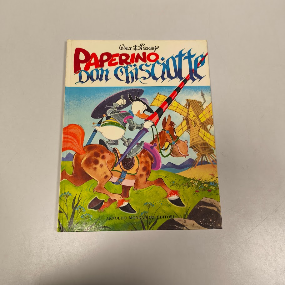 Fumetto Walt Disney Paperino Don Chisciotte