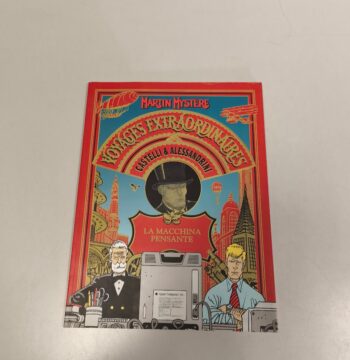 Fumetto con litografia Martin Mystère Voyage Extraordinaires