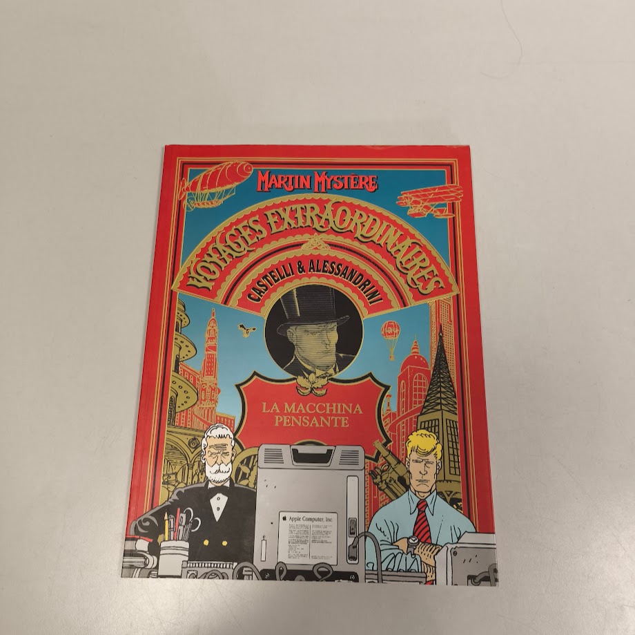 Fumetto con litografia Martin Mystère Voyage Extraordinaires