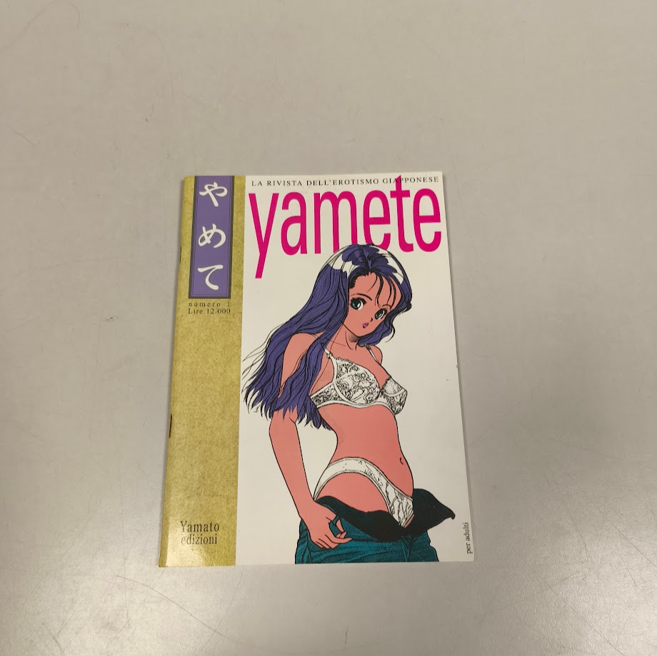 Rivista "Yamete" La rivista dell' erotismo giapponese