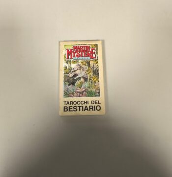 Tarocchi Martin Mystere "Tarocchi del bestiario"