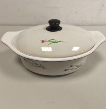 Zuppiera ovale in ceramica