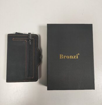 Portafoglio/Portacarte "Bronzi" in Pelle