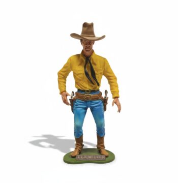 Statua Tex Willer "Il mondo di Tex" Hachette senza scatola e certificato di garanzia