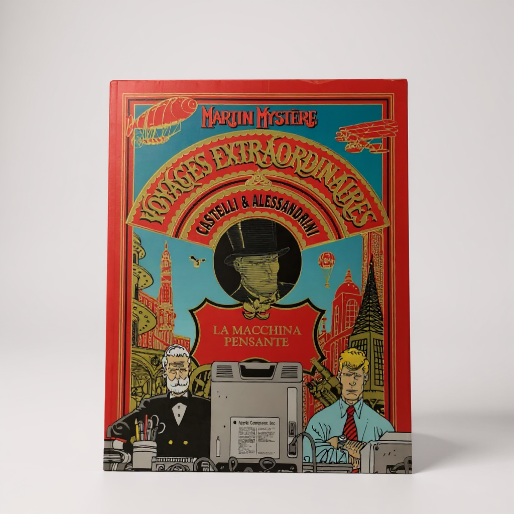 Fumetto con litografia Martin Mystère Voyage Extraordinaires