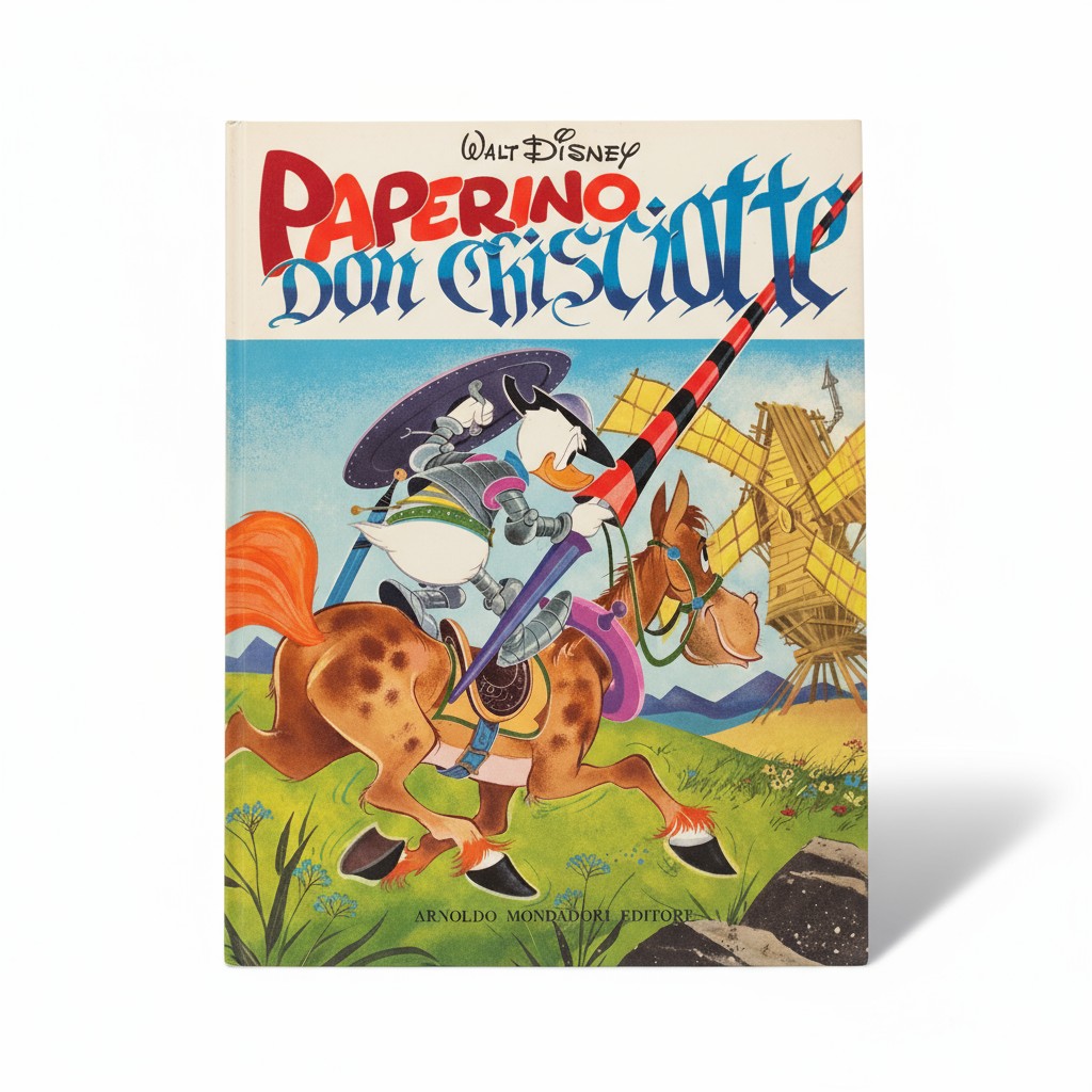 Fumetto Walt Disney Paperino Don Chisciotte