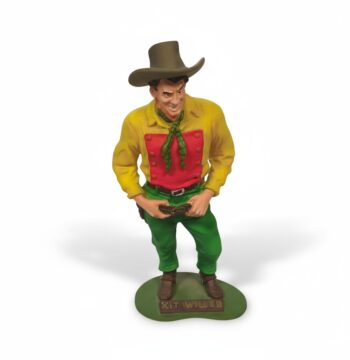 Statua Kit Willer  "Il mondo di Tex" Hachette