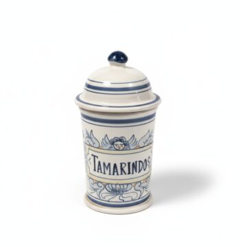 Vaso da Farmacia Dipinto e Decorato a Mano "Tamarindo"