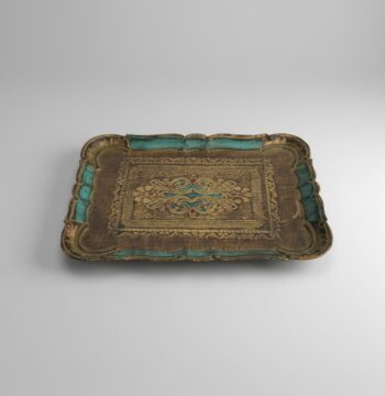 Vassoio Veneziano in Legno Primi 900