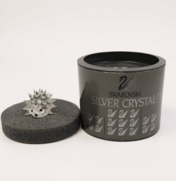 Riccio in Cristallo Originale Swarovski con Scatola
