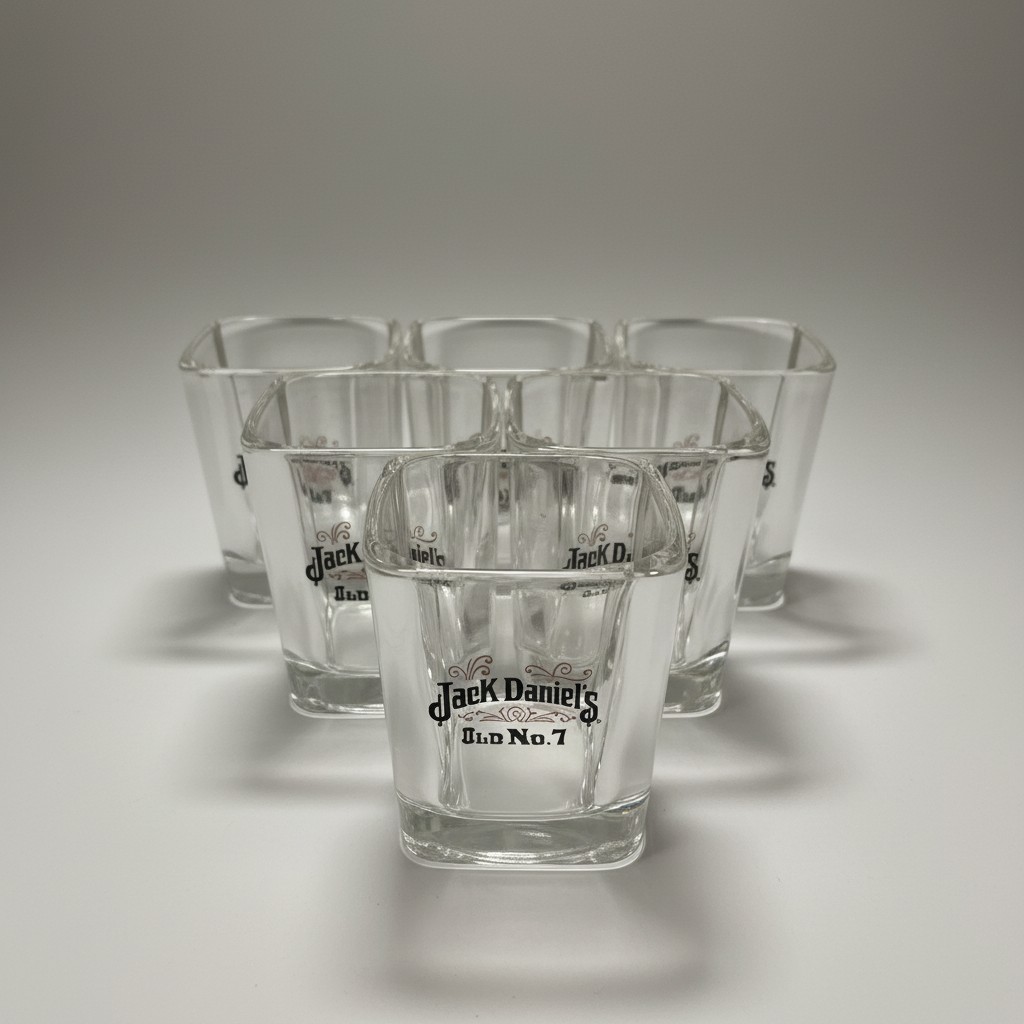 Bicchiere Da Liquore In Acciaio Inox Jack Daniels - Misura Media - Con Licenza Ufficiale
