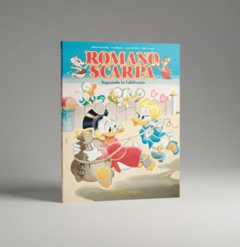Fumetto Romano Scarpa Sognando la Calidornia
