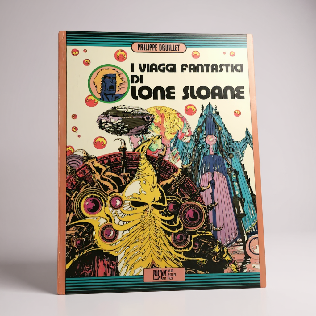 Fumetto Philippe Druillet I viaggi fantastici di Lone Sloane