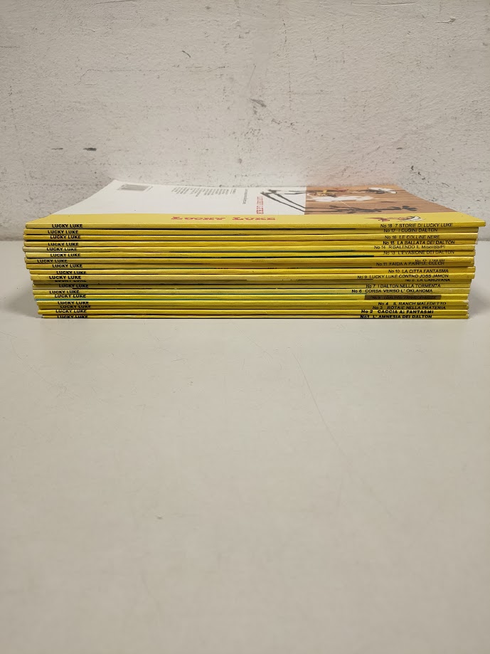 Fumetti Lucky Luke dal N°1 al N°18 Comixbus 1993