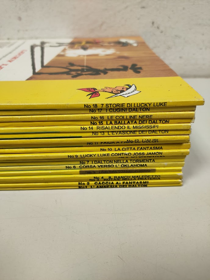 Fumetti Lucky Luke dal N°1 al N°18 Comixbus 1993