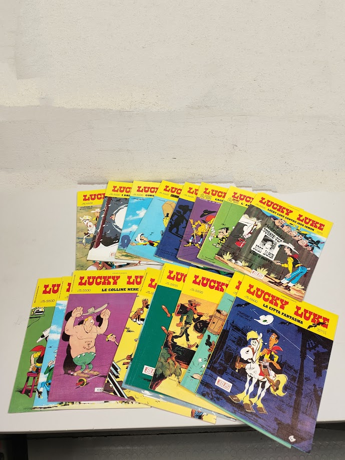 Fumetti Lucky Luke dal N°1 al N°18 Comixbus 1993