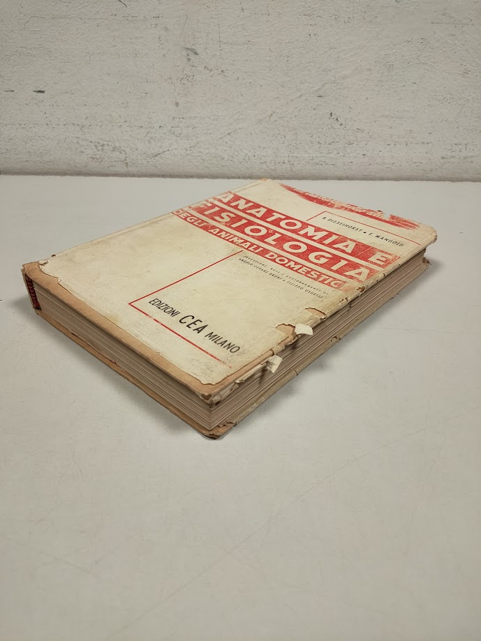 Libro Anatomia e Fisiologia degli Animali Domestici 1943