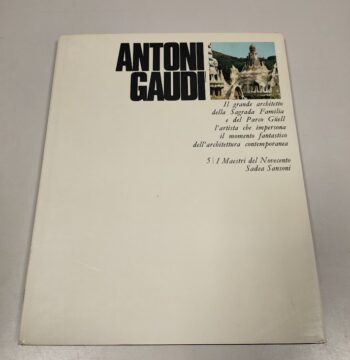Libro Antoni Gaudi I Maestri del Novecento 1969