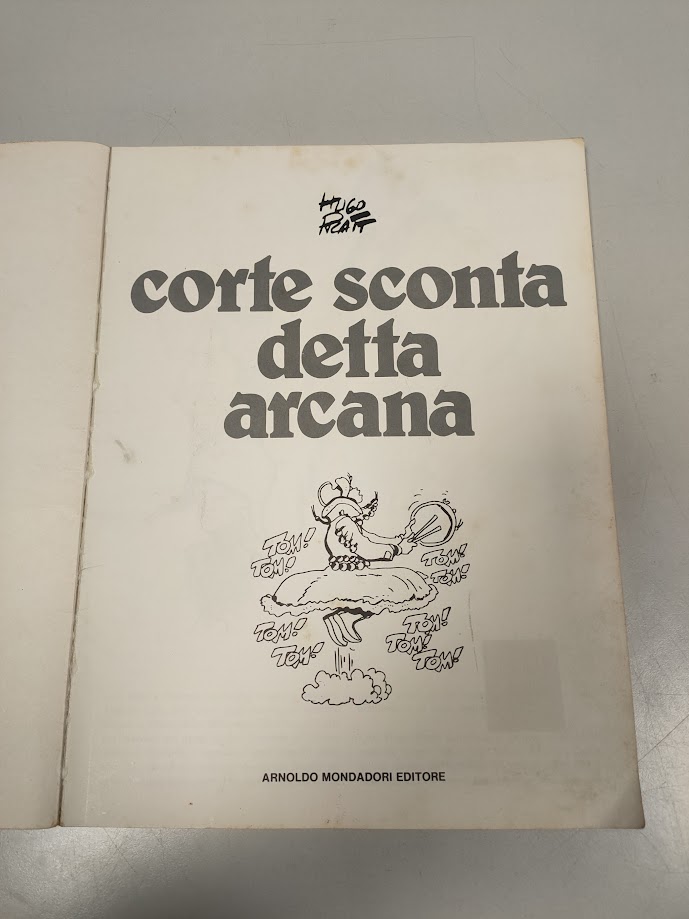 Libro Corte Sconta Detta Arcana 1980