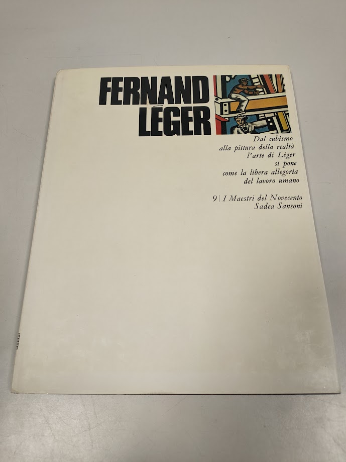 Libro Fernand Leger I Maestri del Novecento 1968