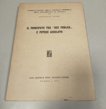 Libro Il Principato tra Res Publica e Potere Assoluto