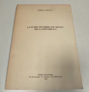 Libro La Plebe nei Primi Due Secoli della Repubblica