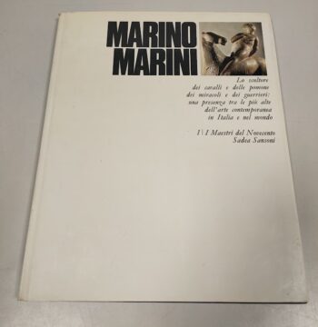 Libro Marino Marini I Maestri del Novecento 1968