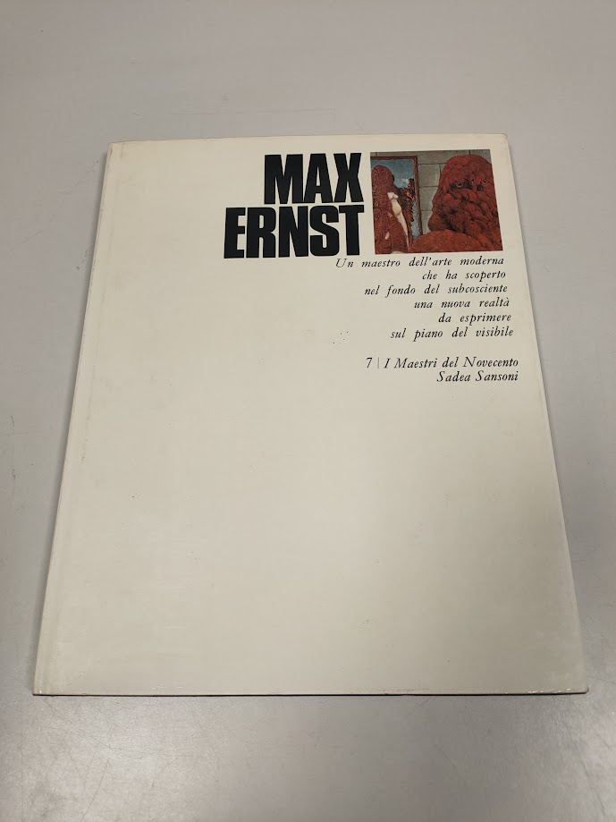 Libro Max Ernst I Maestri del Novecento 1969