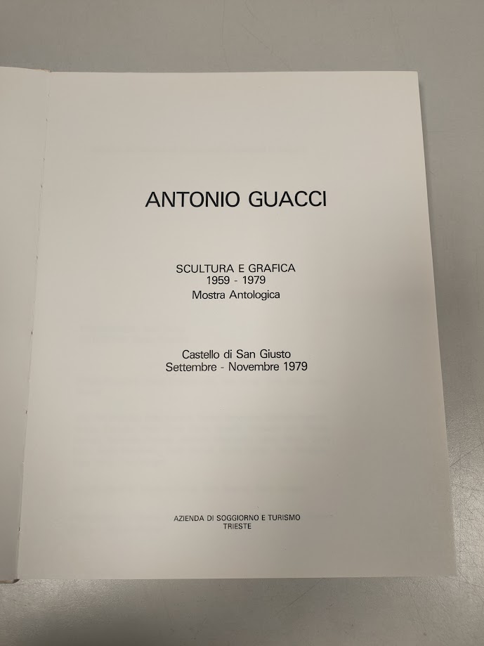 Libro Scultura e Grafica 1959-1979 Mostra Antologica 1979