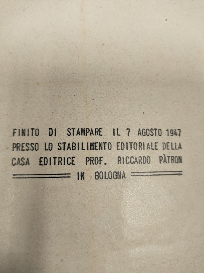 Libro Zoognostica 1947