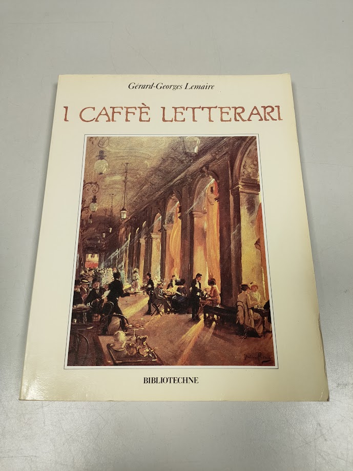 Libro i Caffè Letterari Gérard - Georges Lemaire 1988