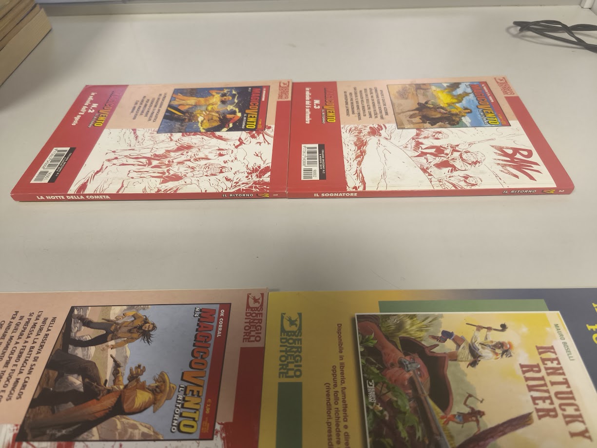 Fumetti Magico Vento il ritorno serie completa 1-4 Bonelli editore