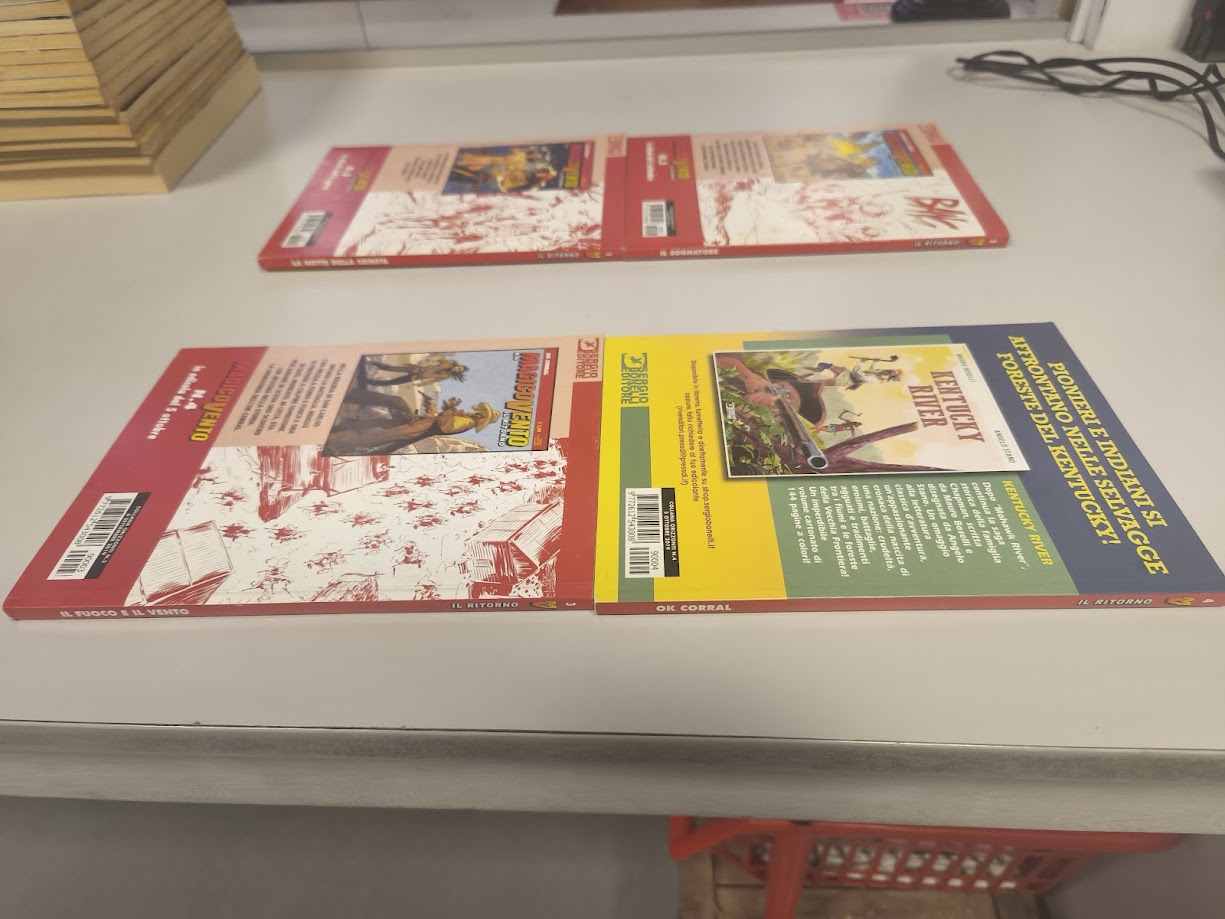 Fumetti Magico Vento il ritorno serie completa 1-4 Bonelli editore