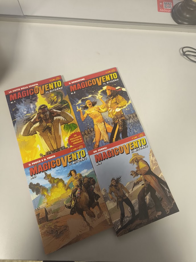 Fumetti Magico Vento il ritorno serie completa 1-4 Bonelli editore