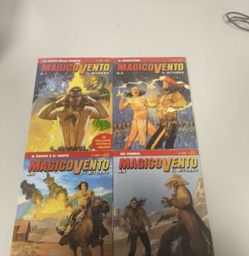 Fumetti Magico Vento il ritorno serie completa 1-4 Bonelli editore
