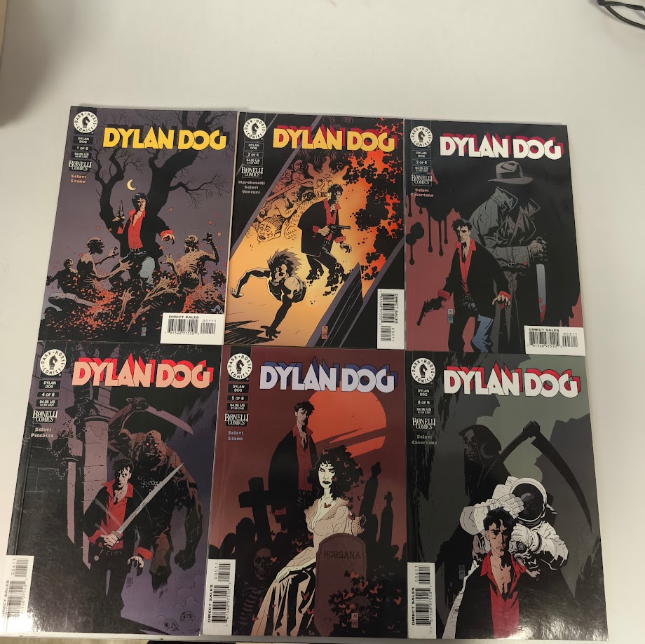 Fumetti serie completa 1-6 Dark Horse comics Dylan dog inglese