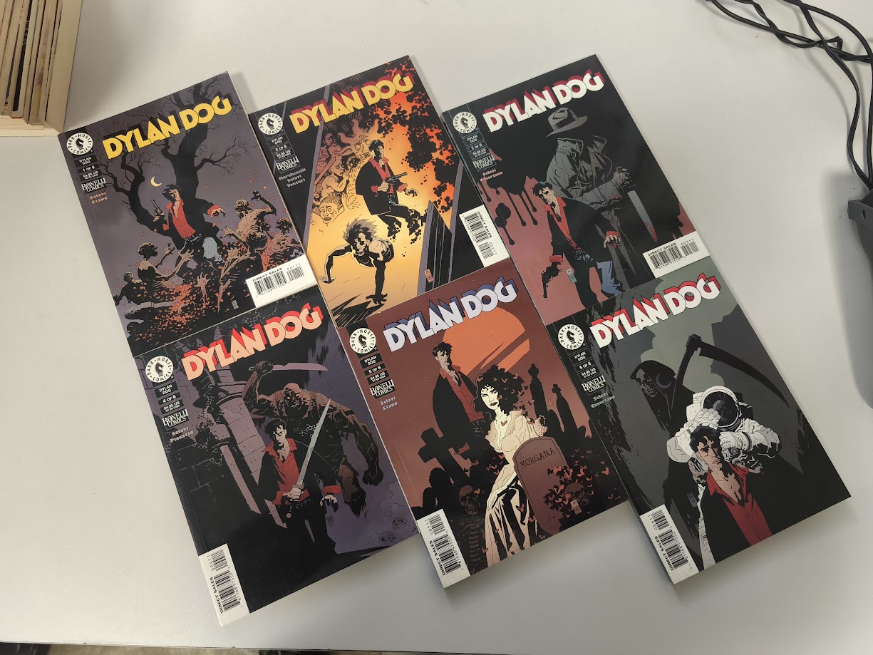 Fumetti serie completa 1-6 Dark Horse comics Dylan dog inglese