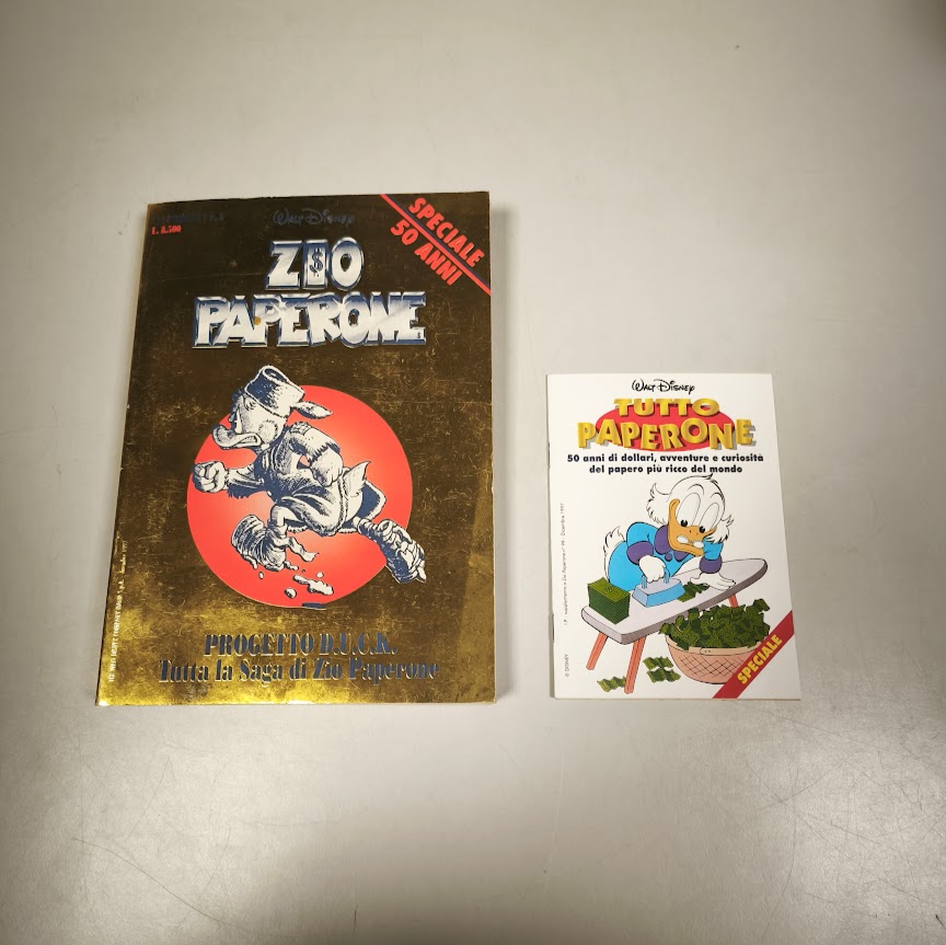 Fumetto Zio Paperone speciale 50 anni + Tutto Paperone
