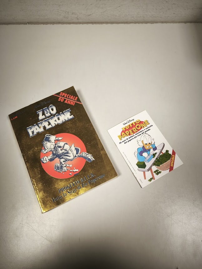 Fumetto Zio Paperone speciale 50 anni + Tutto Paperone