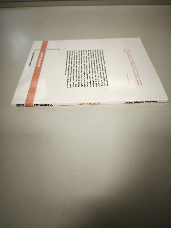 Libro Eros e fotografia Jeff Dunas