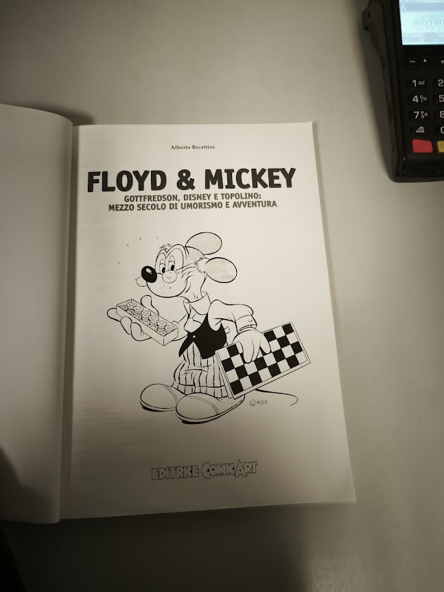 Libro Floyd e Mickey Gottfredson, Disney e Topolino