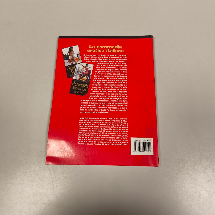 Libro Michele Giordano La commedia erotica