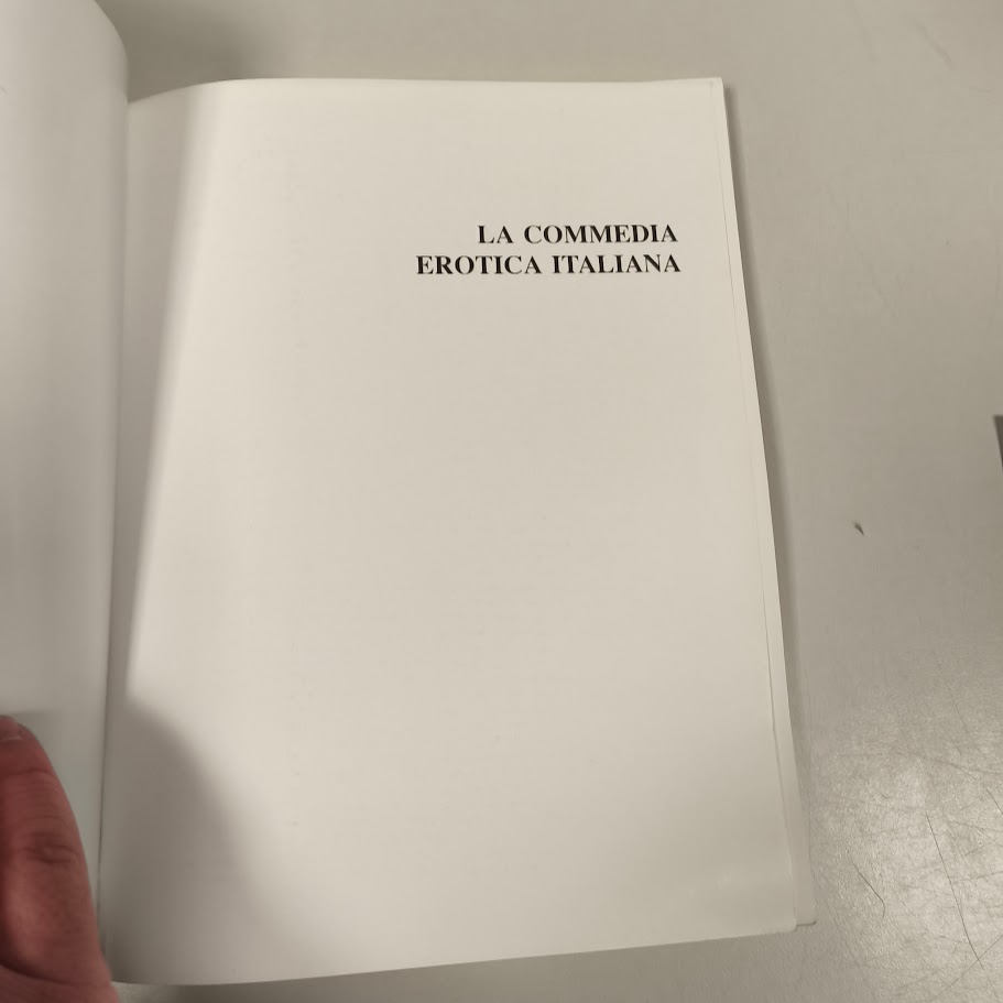 Libro Michele Giordano La commedia erotica