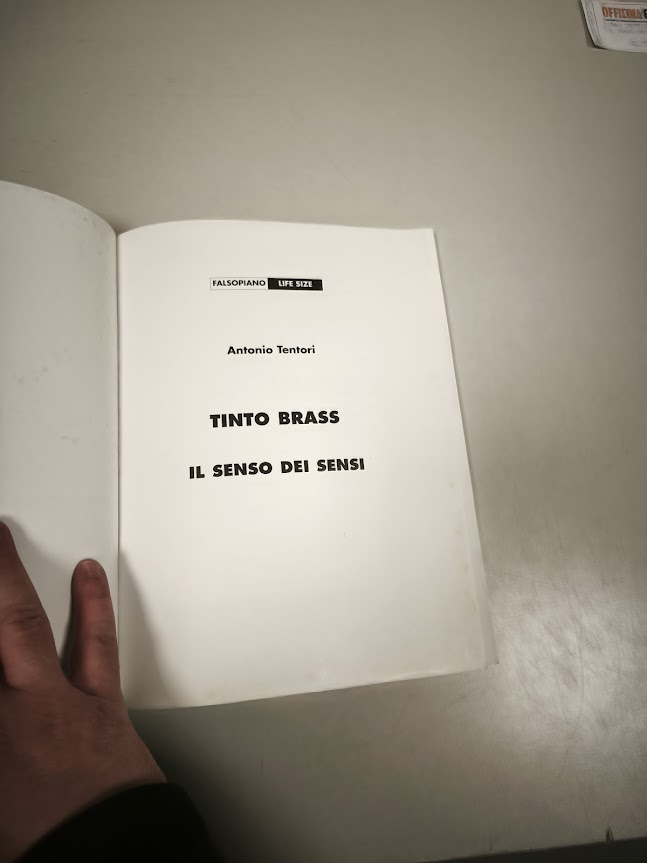 Libro Tinto Brass Il senso dei sensi
