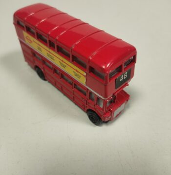 Modellino Autobus D'Epoca London Route Master Vintage N°60