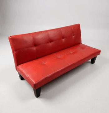 Divano letto in simil pelle  Clic/Clac