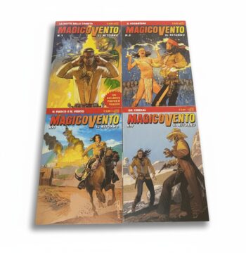 Fumetti Magico Vento il ritorno serie completa 1-4 Bonelli editore