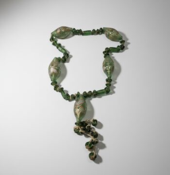 Collana grande in Vetro di Murano Vintage Anni '70